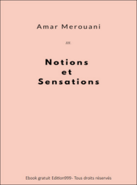 Notions et sensations