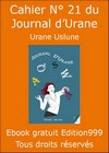 Couverture â Cahier N° 21 du Journal dâUrane