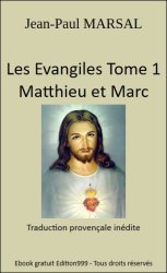 Les Evangiles Tome 1 Matthieu et Marc