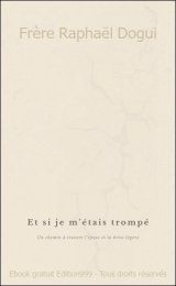 Et si je me trompais