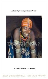 ANTHROPOLOGIE DES FOYERS EN PAYS PODOKO