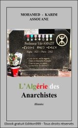 L'ALGERIE DES ANARCHISTES