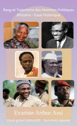 Rang et Trajectoire des Hommes Politiques Africains