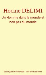 Couverture du livre Un Homme dans le monde et non pas du monde