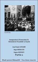 Inauguration & Restauration du Mémorial de l'Escadrille La Fayette