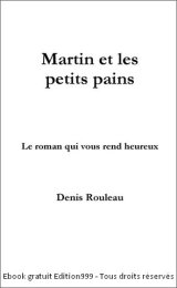 Martin et les petits pains