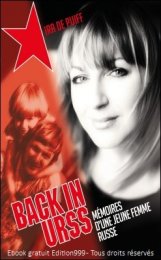 Back in URSS – Mémoires d'une jeune femme russe