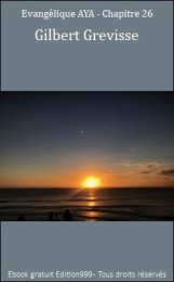 Evangélique AYA - Chapitre 26