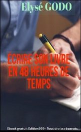 ÉCRIRE SON LIVRE EN 48 HEURES DE TEMPS
