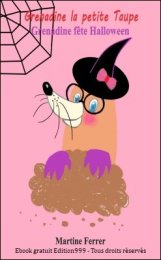 Grenadine la petite Taupe - Grenadine fête Halloween