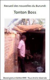 Recueil des nouvelles du Burundi