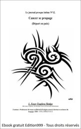 Le journal presque intime N°12