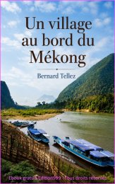 Un village au bord du Mékong