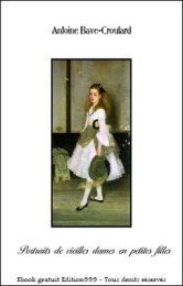 Portraits de vieilles dames en petites filles