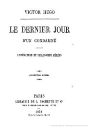 Le Dernier Jour d'un condamné