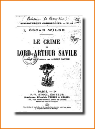 Le Crime de Lord Arthur Savile