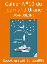 Cahier N°10 du journal d'Urane