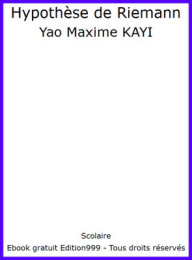 Hypothèse de Riemann