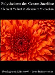 Polythéisme des Genres Sacrifice