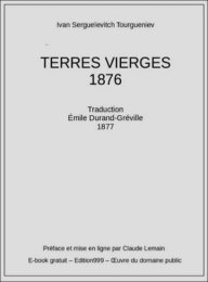 Les Terres Vierges d' Ivan Tourguéniev