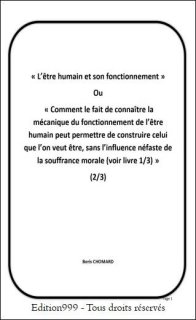 L'être humain et sa souffrance morale (2/3)
