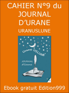 Cahier N°9 du journal d'Urane