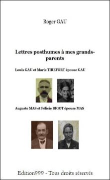 Couverture de Lettres posthumes à mes grands-parents