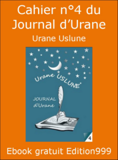 Cahier n°4 du Journal d'Urane