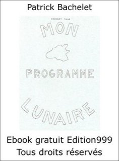 Mon programme lunaire