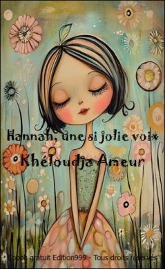 Couverture du livre Hannah, une si jolie voix