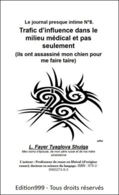 Couverture du livre Trafic d'influence dans le milieu médical et pas seulement