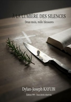 Couverture du livre A la lumières des silences : Deux mois, mille blessures 