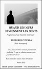 Quand les murs deviennent les ponts